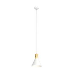 Emibig Rosa lampa wisząca 1x10 W biała 1389/1