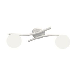 Emibig Opus lampa podsufitowa 2x10 W biała 1392/2