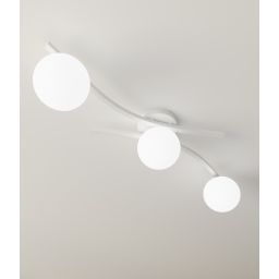 Emibig Opus lampa podsufitowa 3x10 W biała 1392/3