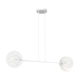 Emibig Xotic lampa wisząca 2x15 W biała 1412/2