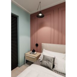 Emibig Abramo lampa wisząca 1x15 W czarna 160/1