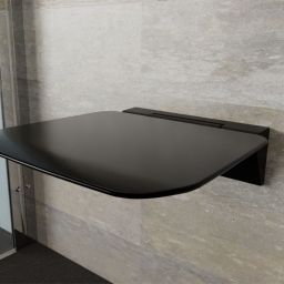 Excellent Seduro Premium siedzisko prysznicowe czarne DOEX.SP365.306.BL