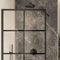 Excellent Pi zestaw prysznicowy podtynkowy z deszczownicą czarny mat AREX.SET.1247BL