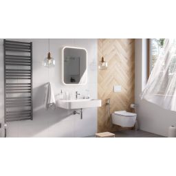 Excellent Pi bateria umywalkowa stojąca nikiel AREX.1201NB