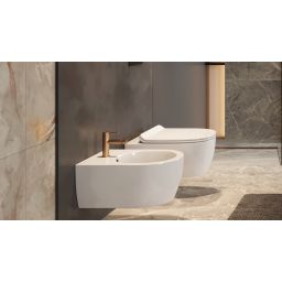 Excellent Pi bateria bidetowa stojąca miedź szczotkowana AREX.1203CB