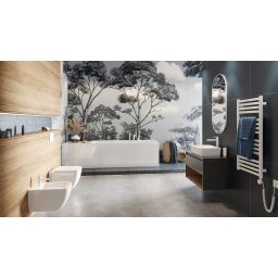 Excellent Pi bateria bidetowa stojąca biała AREX.1203WH