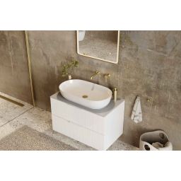 Excellent Delta Pi bateria umywalkowa podtynkowa biały mat AREX.1213WH