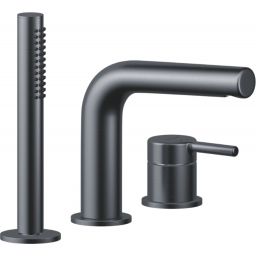 Excellent Pi bateria wannowo-prysznicowa nawannowa grafit szczotkowany AREX.1234AB