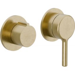 Excellent Pi bateria wannowo-prysznicowa podtynkowa złoty szczotkowany AREX.1240.02GB