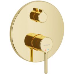 Excellent Pi bateria wannowo-prysznicowa podtynkowa złota AREX.1245GL