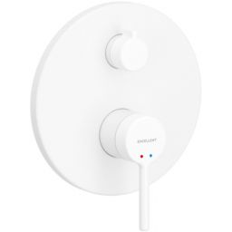 Excellent Pi bateria wannowo-prysznicowa podtynkowa biała AREX.1245WH