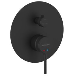 Excellent Pi bateria wannowo-prysznicowa podtynkowa czarna AREX.1247BL