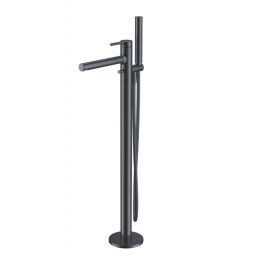 Excellent Pi bateria wannowo-prysznicowa wolnostojąca grafit szczotkowany AREX.1255AB