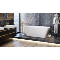 Excellent Pi bateria wannowo-prysznicowa wolnostojąca złoty połysk AREX.1255GL