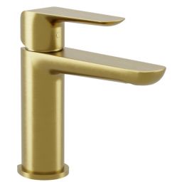 Excellent Clever 2.0 bateria umywalkowa stojąca złota szczotkowana AREX.4101GB