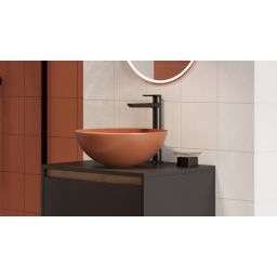 Excellent Clever 2.0 bateria umywalkowa stojąca czarny mat AREX.4102BS