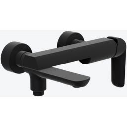 Excellent Clever 2.0 bateria wannowo-prysznicowa ścienna czarny soft AREX.4106BS