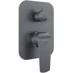 Excellent Clever 2.0 bateria wannowo-prysznicowa podtynkowa grafitowa AREX.4145AB