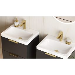 Excellent Glad bateria umywalkowa stojąca złoto szczotkowane ARNL.1101GL