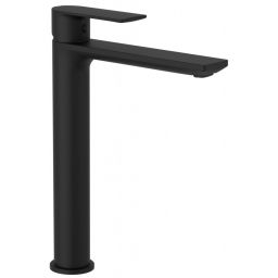 Excellent Glad bateria umywalkowa stojąca wysoka czarna ARNL.1102BS