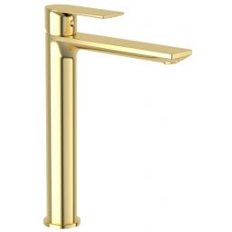 Excellent Glad bateria umywalkowa stojąca wysoka złota ARNL.1102GL