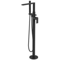 Excellent Glad bateria wannowo-prysznicowa wolnostojąca czarna ARNL.1155BS