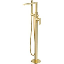 Excellent Glad bateria wannowo-prysznicowa wolnostojąca złota ARNL.1155GL