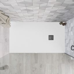 Excellent Arda brodzik 120x90 cm prostokątny kompozyt biały BREX.1503.120.090.WHN