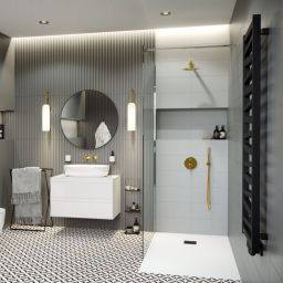 Excellent Arda kratka pokrywa syfonu cappucino BREX.1509.CAN