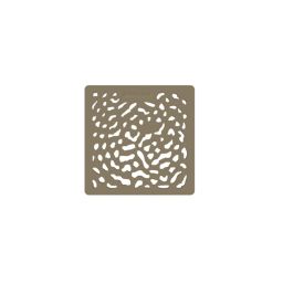 Excellent Arda kratka pokrywa syfonu cappucino BREX.1509.CAN