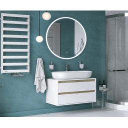 Excellent Lumiro lustro 100 cm okrągłe z oświetleniem LED DOEX.LU100.AC