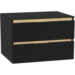 Excellent Tuto 2.0 blat naszafkowy 80x46.5 cm czarny mat MLEX.2111.800.BK