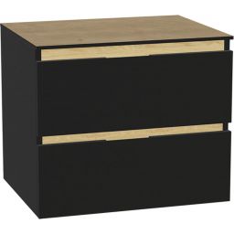 Excellent Tuto 2.0 front szafki 60x2x21.9 cm podumywalkowa wisząca czarny mat MLEX.2151.600.01.BK