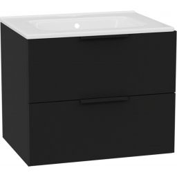 Excellent Tuto 2.0 front szafki 60x2x24.6 cm podumywalkowa wisząca czarny mat MLEX.2151.600.02.BK