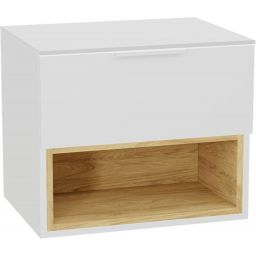 Excellent Tuto 2.0 front szafki 60x2x24.6 cm podumywalkowa wisząca biały połysk MLEX.2151.600.02.WH