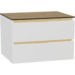 Excellent Tuto 2.0 front szafki 80x2x21.9 cm podumywalkowa wisząca biały połysk MLEX.2151.800.01.WH