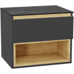 Excellent Tuto 2.0 korpus szafki 60x46.5x50 cm podumywalkowa wisząca szara-dąb MLEX.2171.600.GRBL