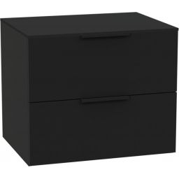 Excellent Tuto 2.0 korpus szafki 60x46.5x50 cm podumywalkowa wisząca czarna-dąb MLEX.2172.600.BKBL