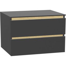 Excellent Tuto 2.0 korpus szafki 80x46.5x50 cm podumywalkowa wisząca szara-dąb MLEX.2172.800.GRBL