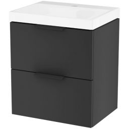 Excellent Blanko szafka 50 cm podumywalkowa wisząca czarny mat MLEX.6301.490.BL