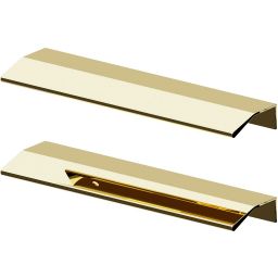 Excellent Blanko uchwyty do szafki podumywalkowej 2 szt. złoty połysk MLEX.6303.SET.GL
