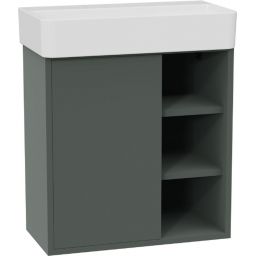 Excellent Ness szafka 57x28x60 cm podumywalkowa wisząca szałwiowy mat MLEX.8201.600.GN