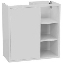 Excellent Ness szafka 57x28x60 cm podumywalkowa wisząca biały połysk MLEX.8201.600.WH