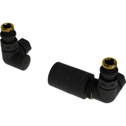 Excellent Caldo zawór trójosiowy termostatyczny czarny GREX.CA20.P.TT.BL