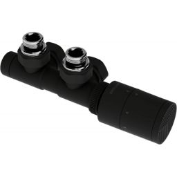 Excellent Caldo zawór zespolony termostatyczny czarny GREX.CA50.P.ZT.BL