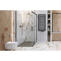 Excellent Caldo zawór zespolony termostatyczny czarny GREX.CA50.P.ZT.BL