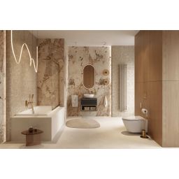 Excellent Verdi grzejnik łazienkowy dekoracyjny 180x23 cm czarny GREX.VE180.23.5SP.BL