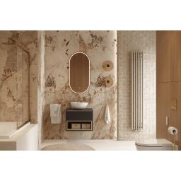 Excellent Verdi grzejnik łazienkowy dekoracyjny 180x23 cm biały GREX.VE180.18.5SP.WH