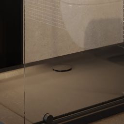 Excellent Vert syfon do brodzika czarny mat INEX.2116.90.BLBL