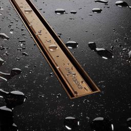 Excellent Stilio ruszt odpływu liniowego 80 cm miedź szczotkowana INEX.1525.800.R.CB